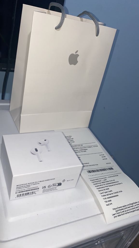 New Apple Airpods Pro 3’s (USB-C)