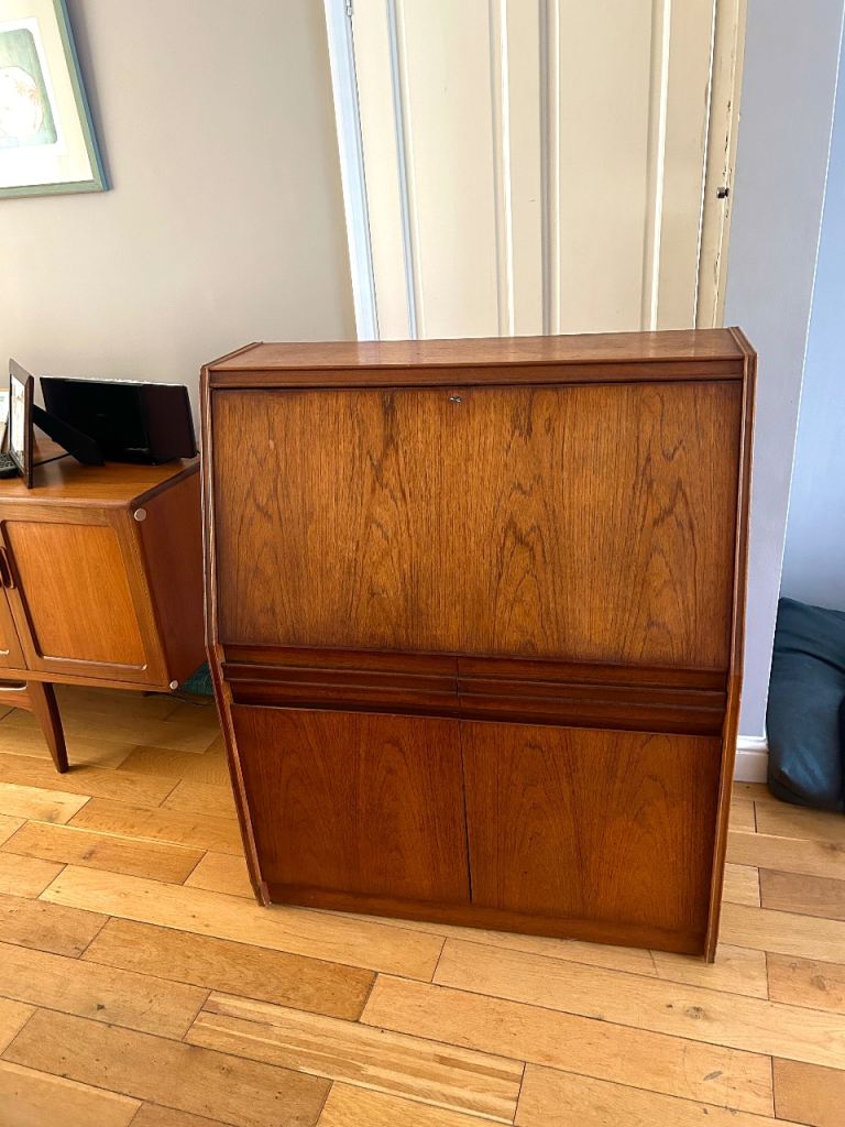 Mid-Century Teak Remploy Writing Bureau