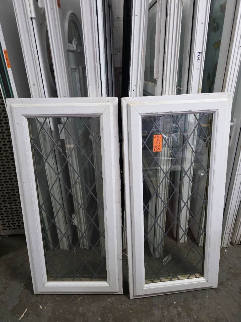 image for Upvc windows x2 pair 