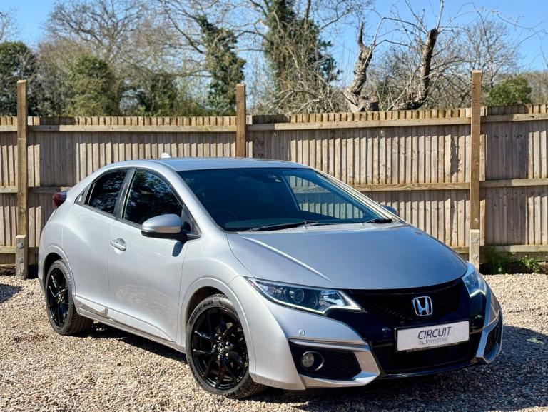 2016 Honda Civic 1.6 i-DTEC Sport Only 70,000 Miles Metallic Silver Diesel ULEZ HATCHBACK Diesel ...