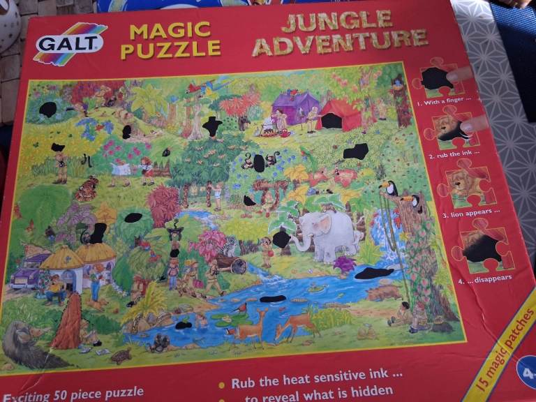 Jungle adventure jigsaw