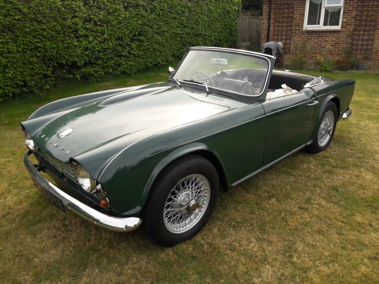 Triumph TR4 1964 Overdrive Wire Wheels