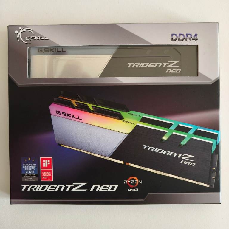 BRAND NEW G.SKILL Trident Z Neo 32GB DDR4 3600MHz CL16 RAM (Sealed)