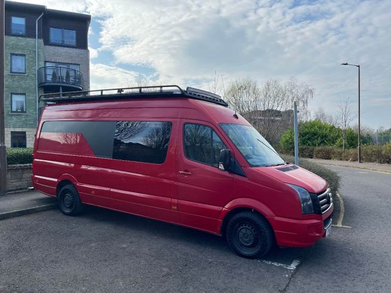 2011 VW Crafter — Fully Off-Grid Campervan / Moto Hauler