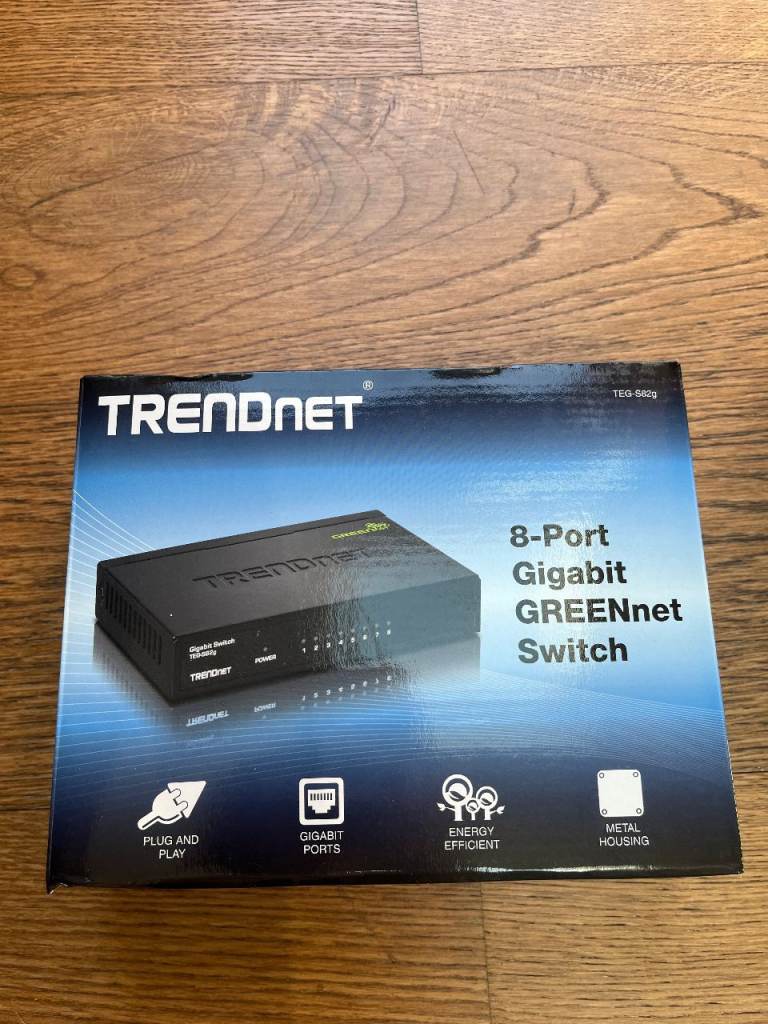 TRENDnet 8-Port Gigabit GREENnet Switch - New in Box