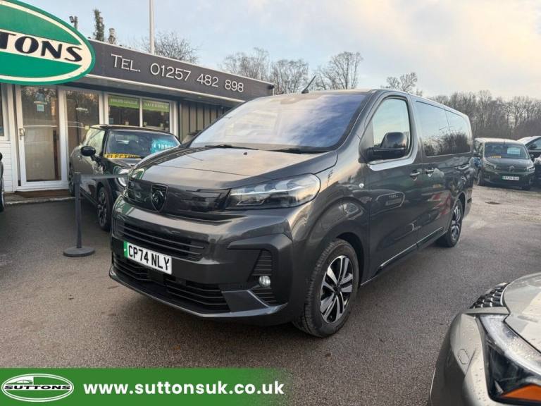 2025 Peugeot E- Traveller 75kWh Allure Long MPV 5dr Electric Auto LWB (8 Seat, 11kW Charger) (136...