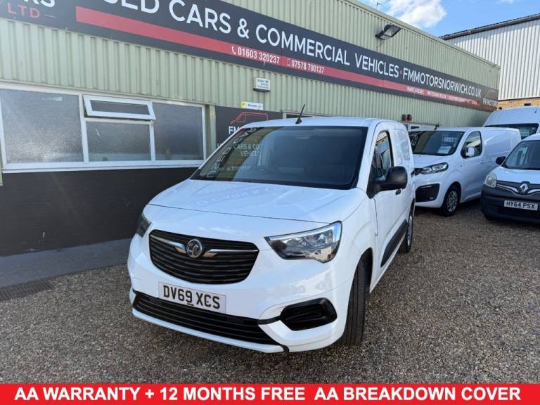 2019 Vauxhall Combo 1.6 Turbo D 2300 Sportive Panel Van 4dr Diesel Manual L1 H1 Euro 6 (s/s) (1 P...