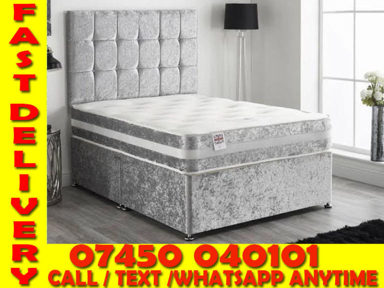 - SMALL DOUBLE - SINGLE - DOUBLE - BED AND MATTRESS -(tytrjrt)
