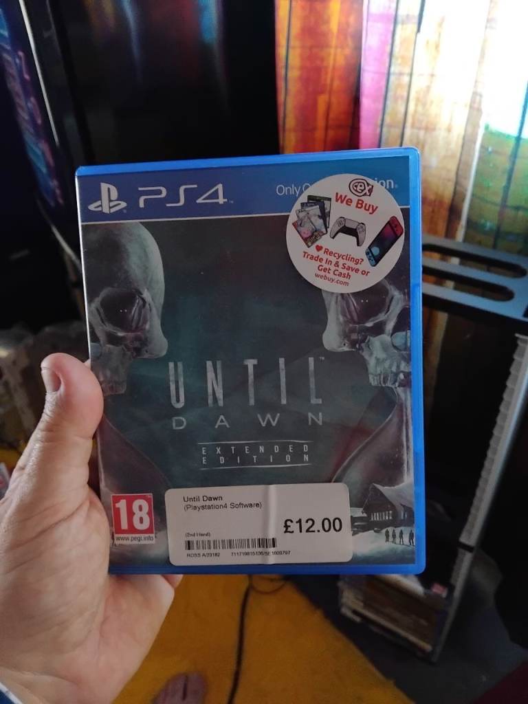 Ps4 game until dawn £10