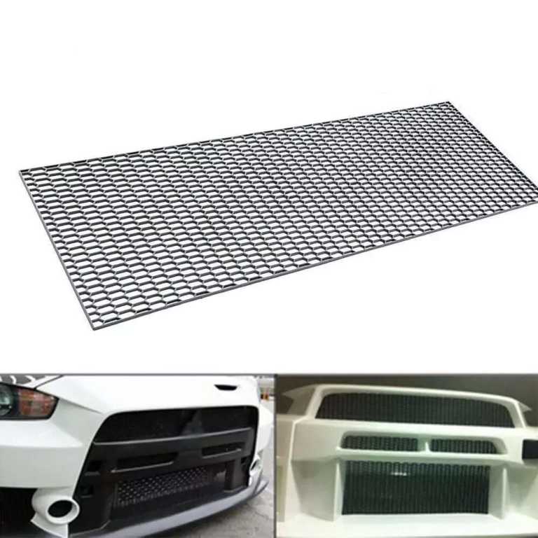 Car racing honeycomb mesh spoiler bumper vent plastic grill