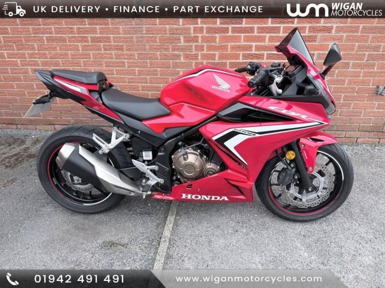 HONDA CBR500R, 2021/21, JUST 6,902 MILES COVERED WITH FSH.