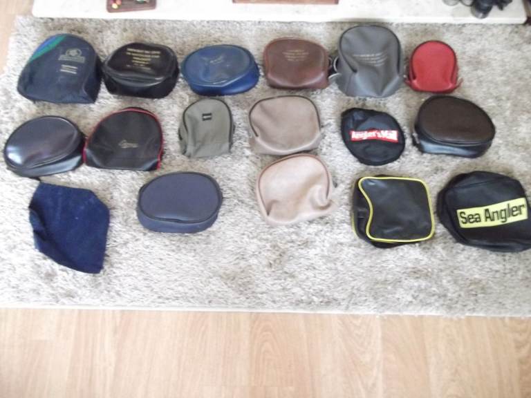 Job Lot of Fishing Reel Cases
