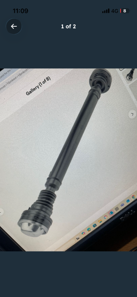 Jeep grand Cherokee front propshaft 