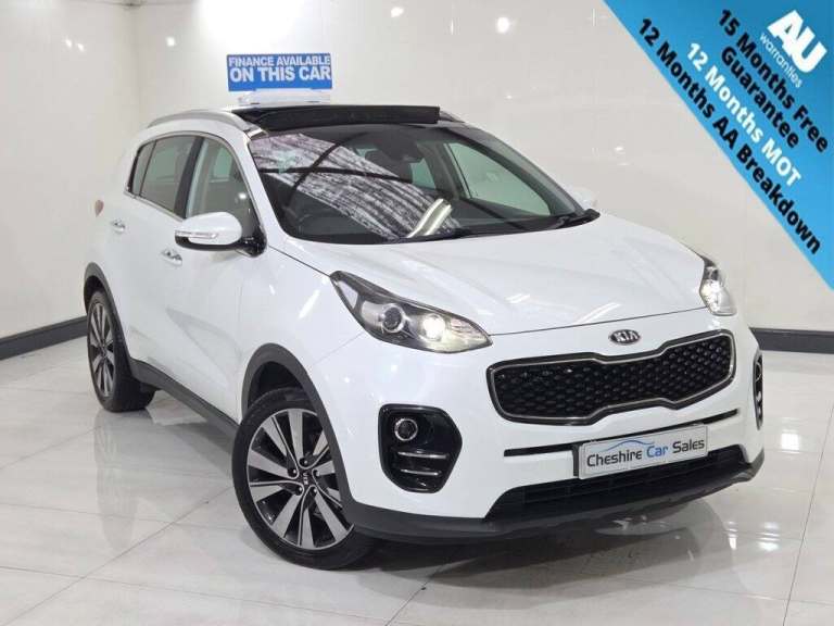 2017 66 KIA SPORTAGE 1.7 CRDI 3 SUV 5DR DIESEL MANUAL EURO 6 (S/S) (114 BHP) DIE