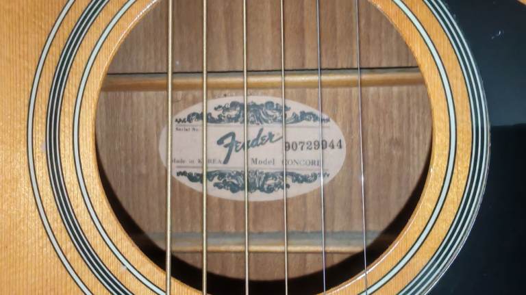Fender CD-60 Acoustic Guitar – Good Condition