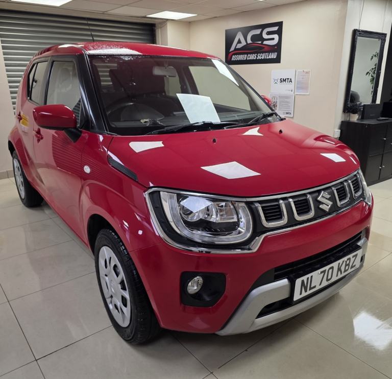 SUZUKI IGNIS 1.2 Dualjet MHEV SZ3 Red Petrol Hybrid WARRANTY 12 MONTHS MOT