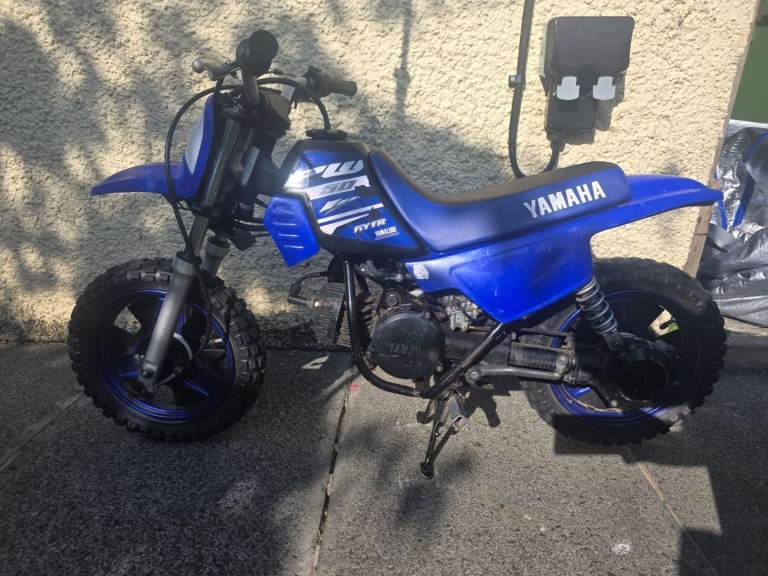 Vgc yamaha pw50 newer Face-lift model starts 1st kick everytime No issues ready to enjoy helmet also