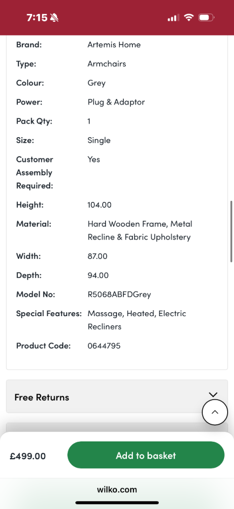 Electric recycling chair with heated seat 