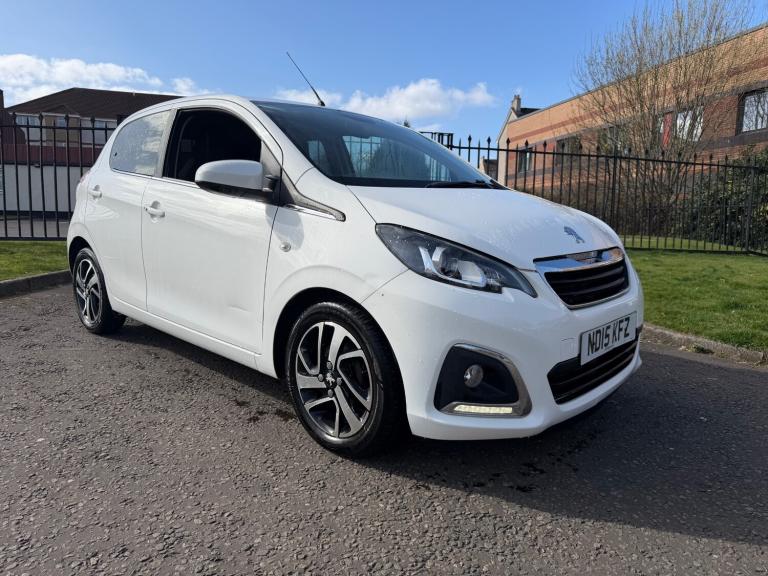 2015 Peugeot 108 1.2 PureTech Allure 5dr HATCHBACK Petrol Manual