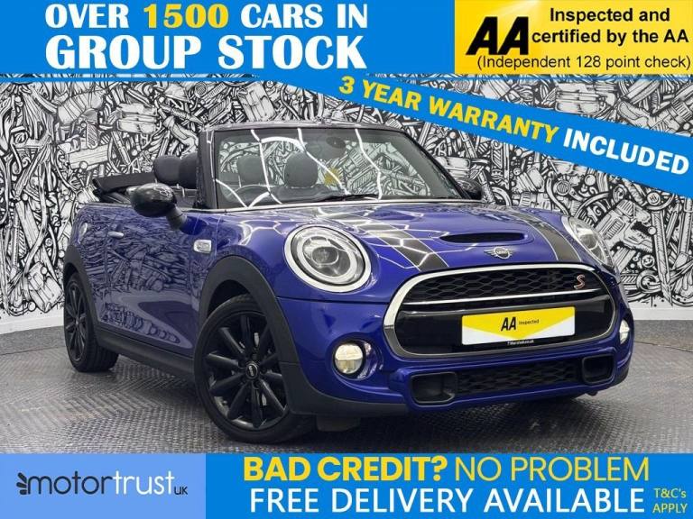 2018 MINI Convertible 2.0 Cooper S Convertible 2dr Petrol Manual Euro 6 (s/s) (192 ps) Convertibl...