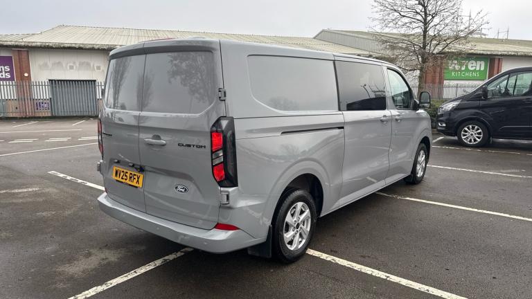 2025 Ford Transit Custom 2.0 EcoBlue 136ps H1 Double Cab Van Limited Auto PANEL VAN DIESEL Automatic