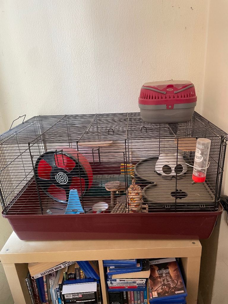 Large Hamster Cage With Accessories 