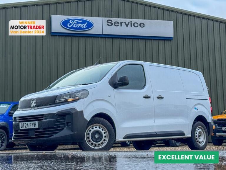 2024 Vauxhall Vivaro SWB L1H1 Low Roof F2900 Prime Air Con Sensors EURO 6 Panel Van Diesel Manual