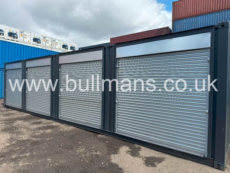 40ft multi compartment shipping container / 4 x 10ft Multi compartment self storage container