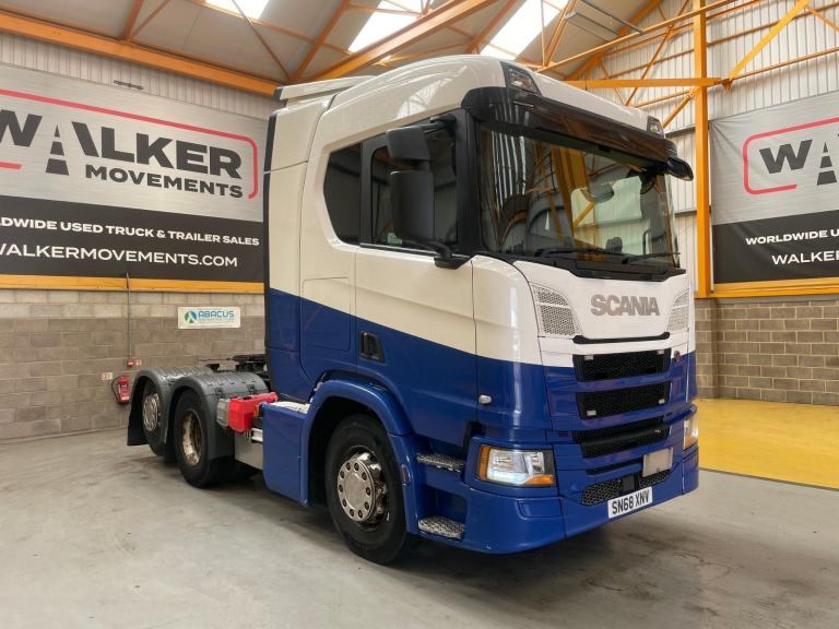 SCANIA NEW GENERATION R450 *EURO 6* 6X2 TAG AXLE TRACTOR UNIT – 2018 – SN68 XNV
