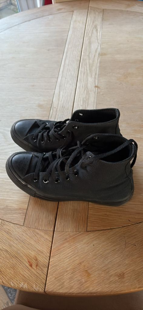 Ladies high top converse 5.5