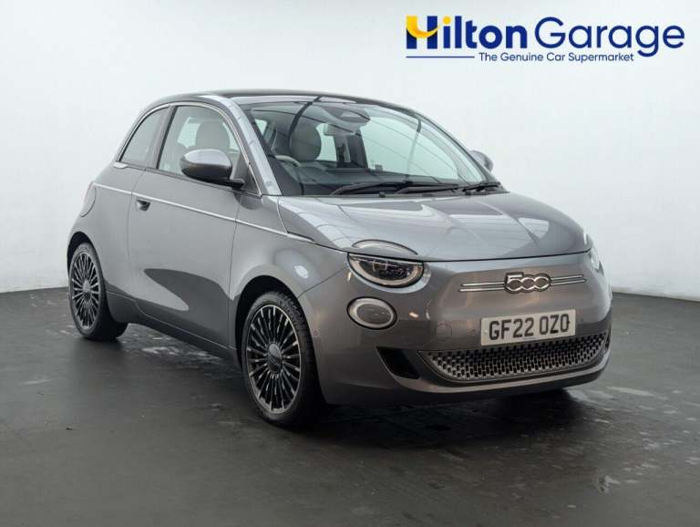 2022 Fiat 500e 42kWh La Prima Hatchback 3dr Electric Auto (118 ps) LEATHER SEATS+SUNROOF HATCHBAC...
