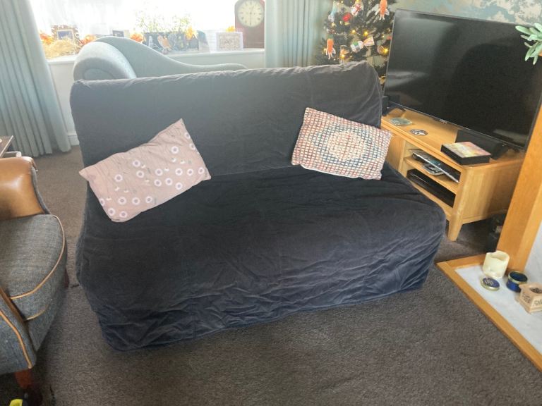 image for Black sofa bed