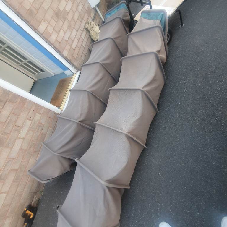 2 , 8ft Keep Nets , 18 inch Wide , Decent Condition, Very Useful, Clean . 