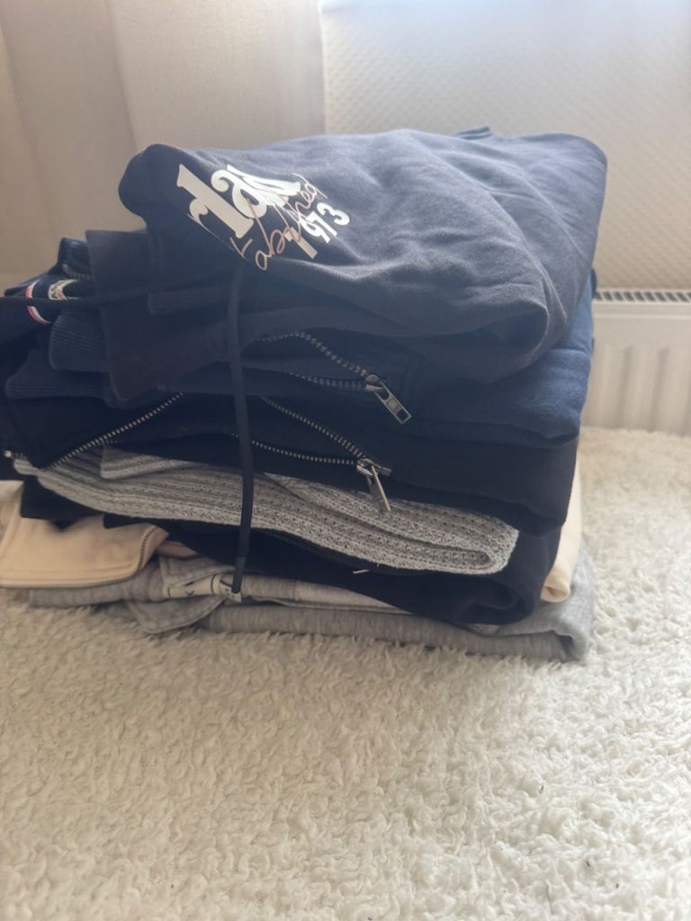 Bundle of Women's Designer Jumpers - Timberland, Jack Wills, Hollister