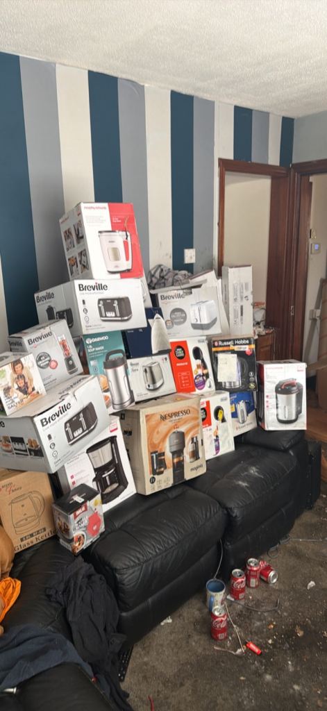 Job lot of kitchen appliances 
