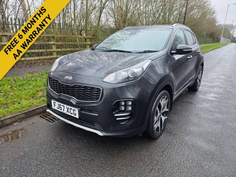 2017 67 KIA SPORTAGE 1.6 T-GDI GT-LINE SUV 5DR PETROL MANUAL AWD EURO 6 (174 BHP