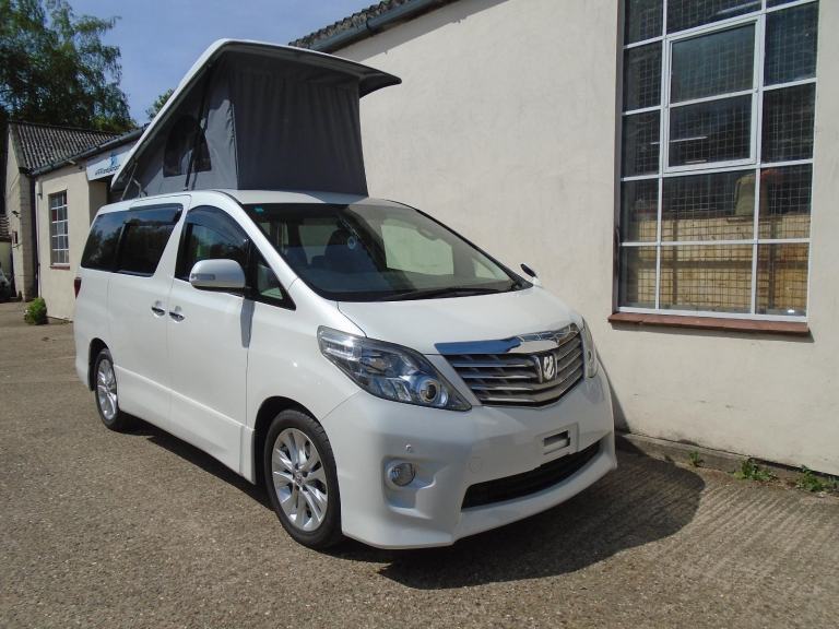 2009 TOYOTA ALPHARD CAMPER VAN ,MOTORHOME,~OFF GRID SOLAR~GOLD EDITION~LOW MILES
