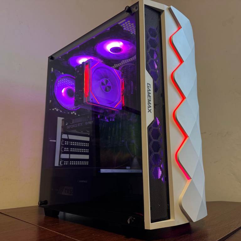 Custom Gaming PC Build Ryzen 5 3600 /PALIT RTX 3050 6 GB/ 16 GB 2400 MHz / RGB
