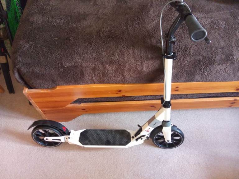  Folding Adult Traditional Non Electric Scooter, 2 available 1 black, 1 white