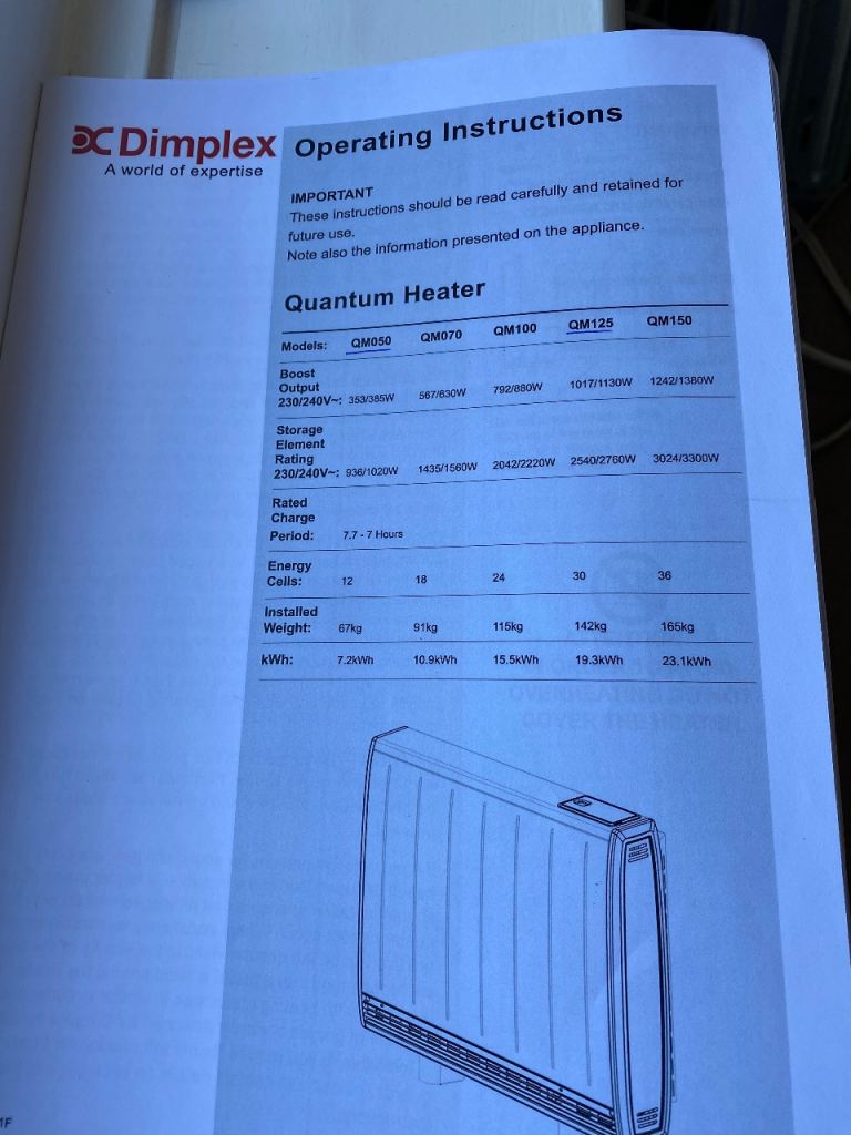 Dimplex Storage Heaters