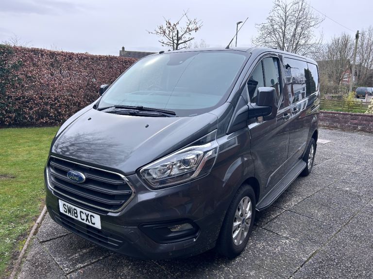 Ford, TRANSIT CUSTOM, Panel Van, 2018, Manual, 1996 (cc)