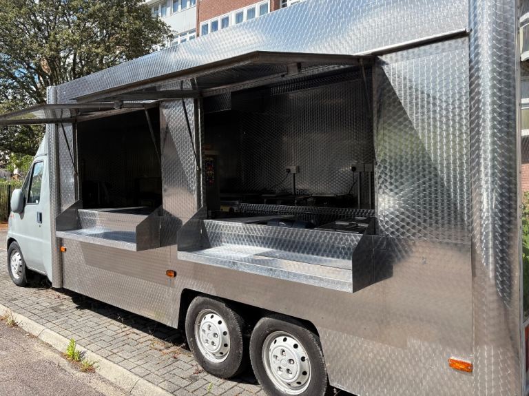 Fully equipped food van for sale