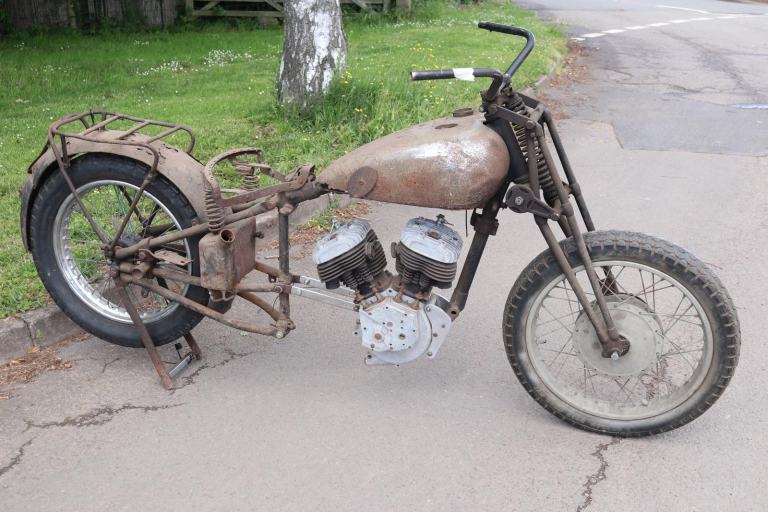 1931 AJS Model 2 S2 Canadian Barn Find Restoration Project.