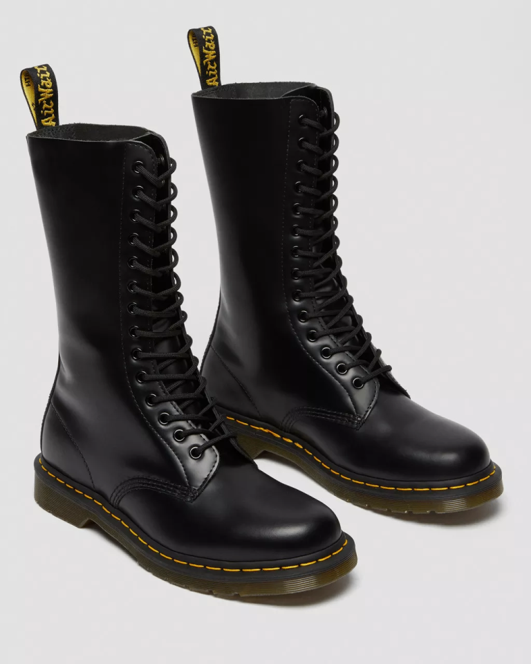 image for Dr Martens Size 11,1914 Smooth Leather High Lace Up Boots (NEW)