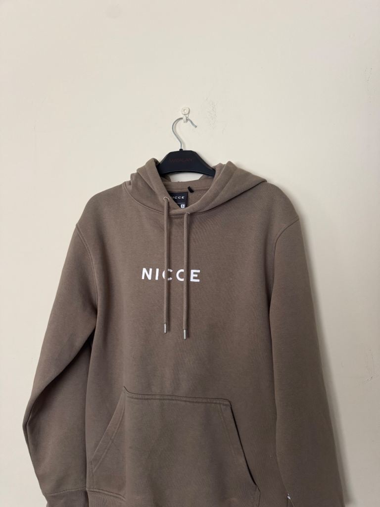 NICCE Brown Hoodie - Size S, Good Condition