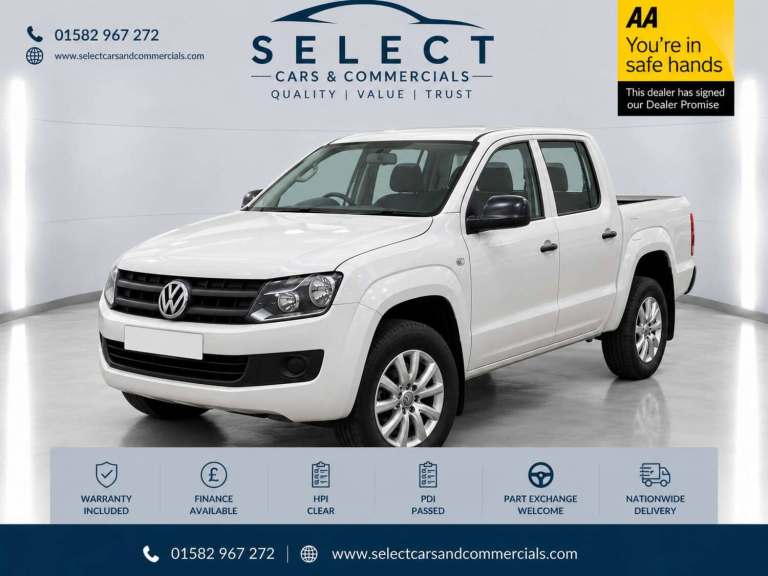 2012 Volkswagen Amarok D/Cab Pick Up Startline 2.0 TDI 122 4MOTION Sel PICK UP DIESEL Manual