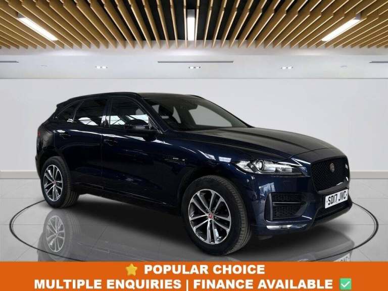 2017 Jaguar F-Pace 2.0 D180 R-Sport SUV 5dr Diesel Auto AWD Euro 6 (s/s) (180 ps) ESTATE Diesel A...