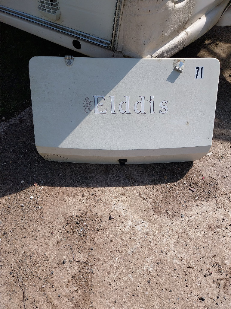 Elddis caravan locker door 