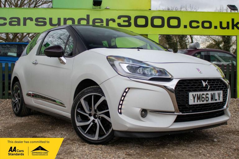 2017 DS Automobiles DS 3 1.2 DS3 Givenchy Le Makeup PureTech S/S 3dr Hatchback Petrol Manual