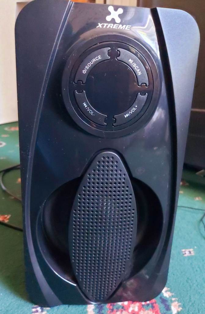 Xtreme bluetooth media player 3×speakers